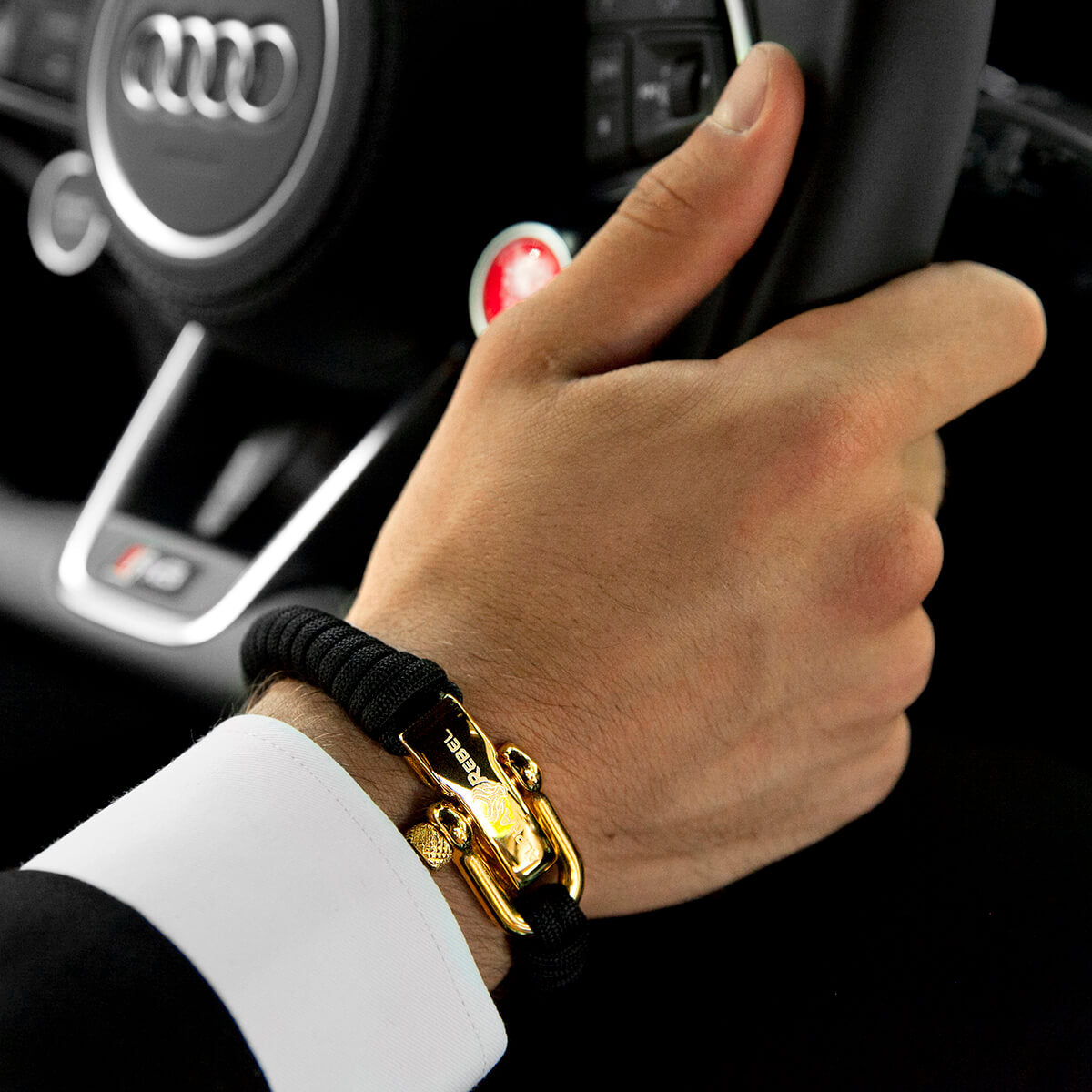 KCUF luxury paracord survival bracelet